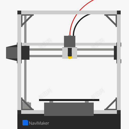 三维打印机打印机3D制作卷1png免抠素材_88icon https://88icon.com 3d machine navimaker print printer 三维打印 打印机 机