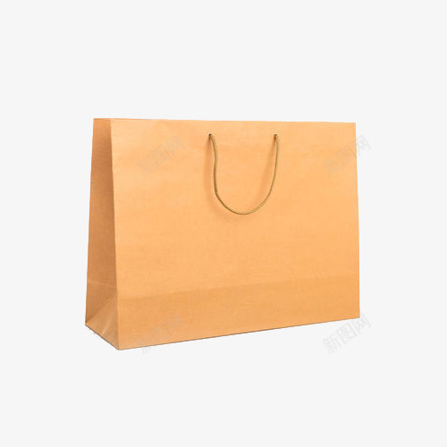 手提纸袋png免抠素材_88icon https://88icon.com 再生 包装 实物 手提纸袋 牛皮材质 牛皮纸 绳索 零售纸袋