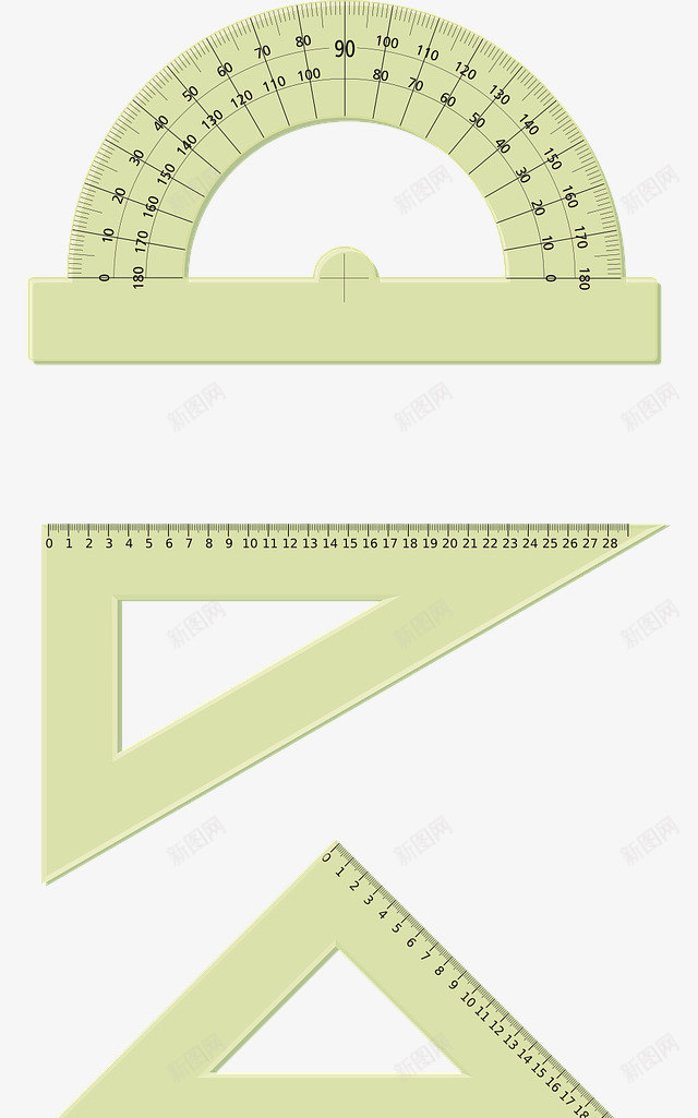 数学文具png免抠素材_88icon https://88icon.com 尺子 数据 文具