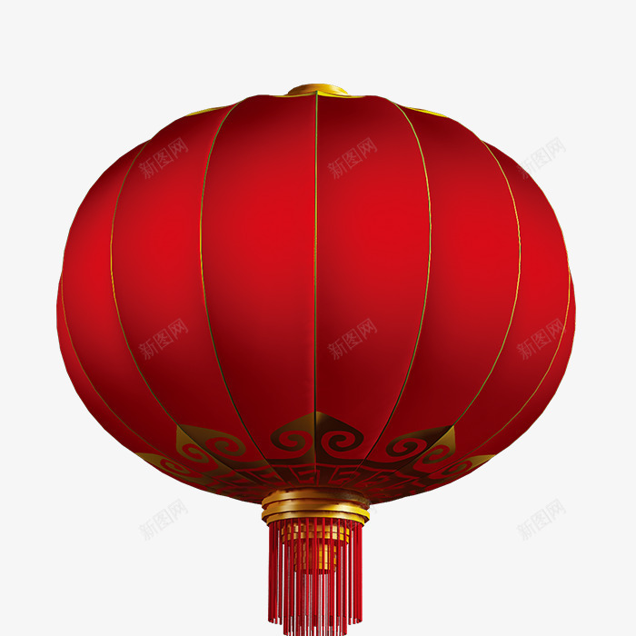 红色灯笼png免抠素材_88icon https://88icon.com 年货 年货节 抢年货 新年素材 灯笼素材 猴年 阿里年货节