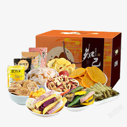 零食大礼包png免抠素材_88icon https://88icon.com PNG素材 产品实物 礼包 零食