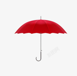 红色的雨伞伞高清图片