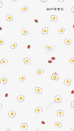 鸡蛋背景矢量图素材