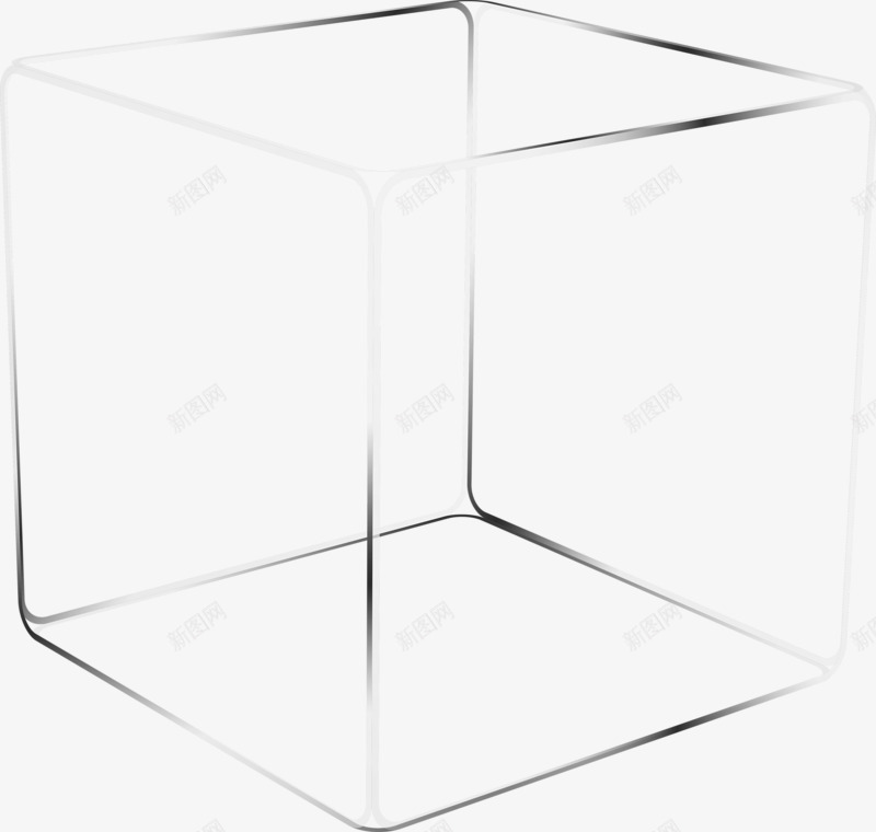 立体正方形png免抠素材_88icon https://88icon.com 四四方方 正方体 白色 立体 立方体