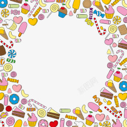 粉色雪糕背景甜食背景高清图片