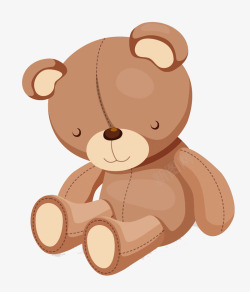 毛绒动物卡通玩具熊高清图片