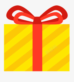礼物盒淘宝素材礼品盒黄色包装礼物盒子高清图片