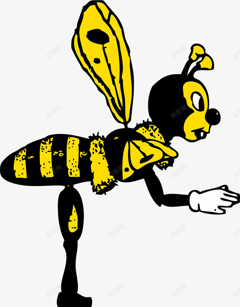 辛勤的蜜蜂png免抠素材_88icon https://88icon.com 卡通飞行 蜜蜂