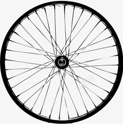 高清自行车自行车轮胎高清图片