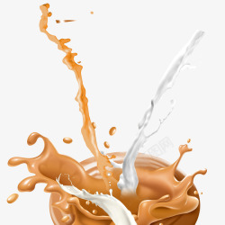 台式奶茶奶茶店宣传单原味牛奶高清图片
