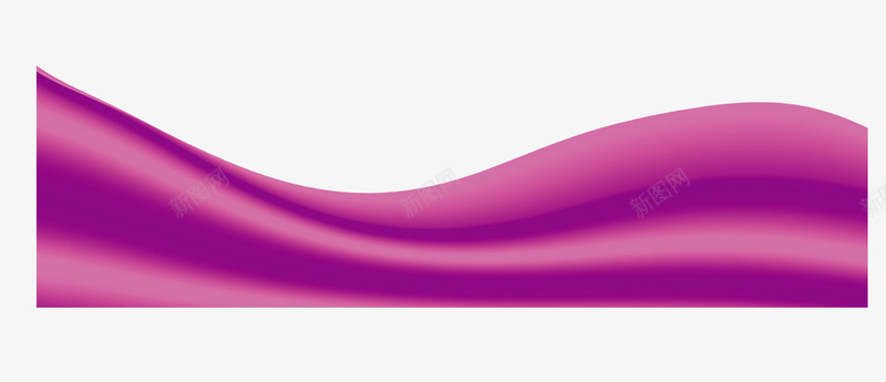 紫色丝绸png免抠素材_88icon https://88icon.com 丝绸 渐变 渐变色带 紫色