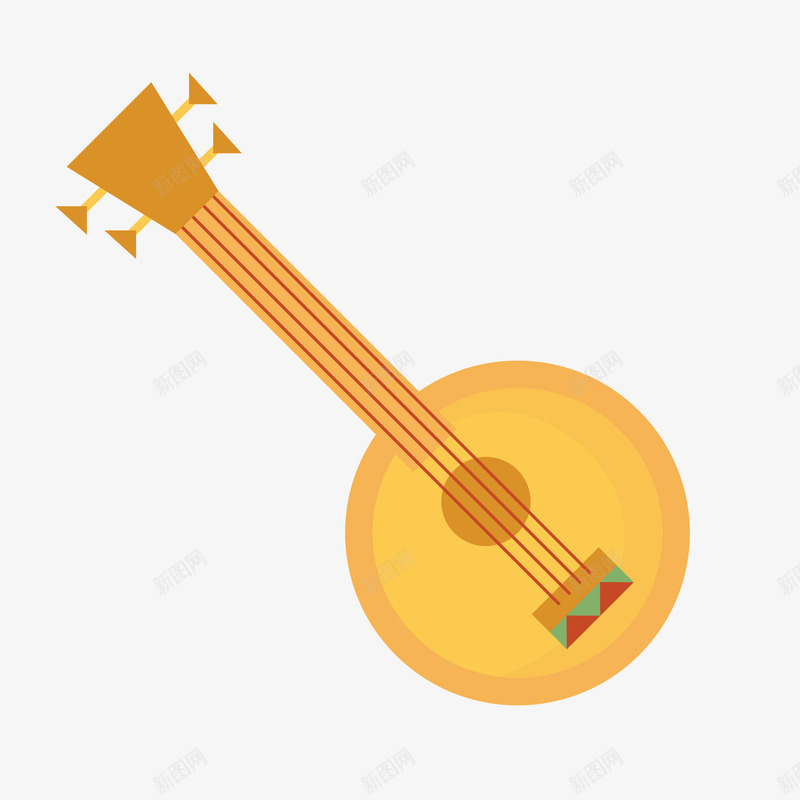 卡通古筝png免抠素材_88icon https://88icon.com PNG图 PNG图下载 乐器 创意卡通 卡通 卡通插图 古筝 插图