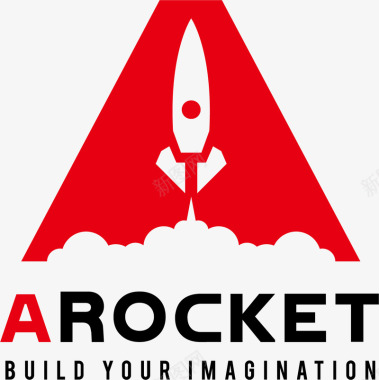 logo设计教程火箭图标图标