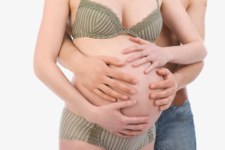 孕妇肚子怀孕母婴孕妈妈素材
