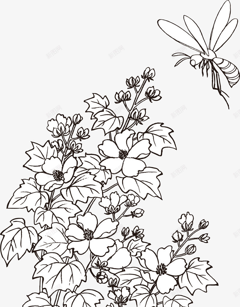 花卉圖5 10 个梅花点子| 花卉, 櫻花, 圖案