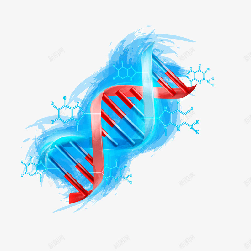 双色螺旋生物科技png免抠素材_88icon https://88icon.com 双色 生物 生物科技 科技 螺旋