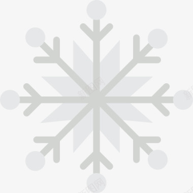 雪人冬天Snowflake图标图标