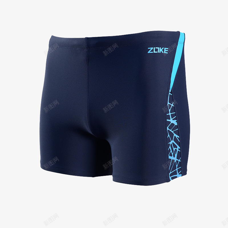 男士短平角游泳裤png免抠素材_88icon https://88icon.com 专业泳裤 产品实物 男士短平角游泳裤 速干大码游泳裤
