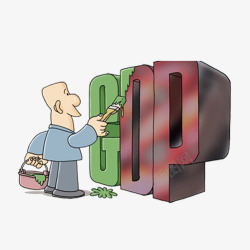 GDP国内生产总值GDP油漆涂鸦字体高清图片