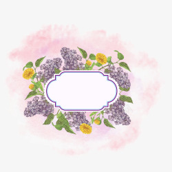 薰衣草淡紫色背景图素材