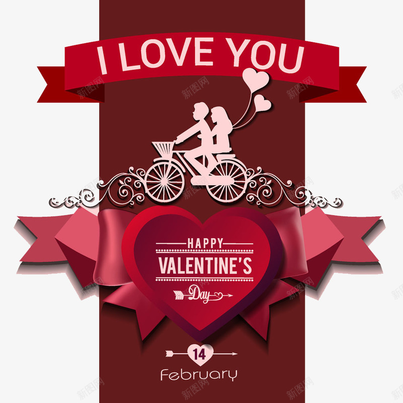 婚庆海报矢量图eps免抠素材_88icon https://88icon.com 创意 婚庆 海报 红色 矢量图