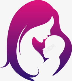 母婴护理标志母婴图标高清图片