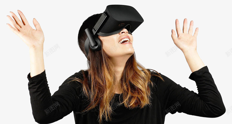 体验VR眼镜png免抠素材_88icon https://88icon.com VR世界 vr技术 模拟 科技 虚拟