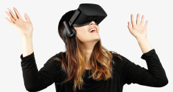 体验VR眼镜素材