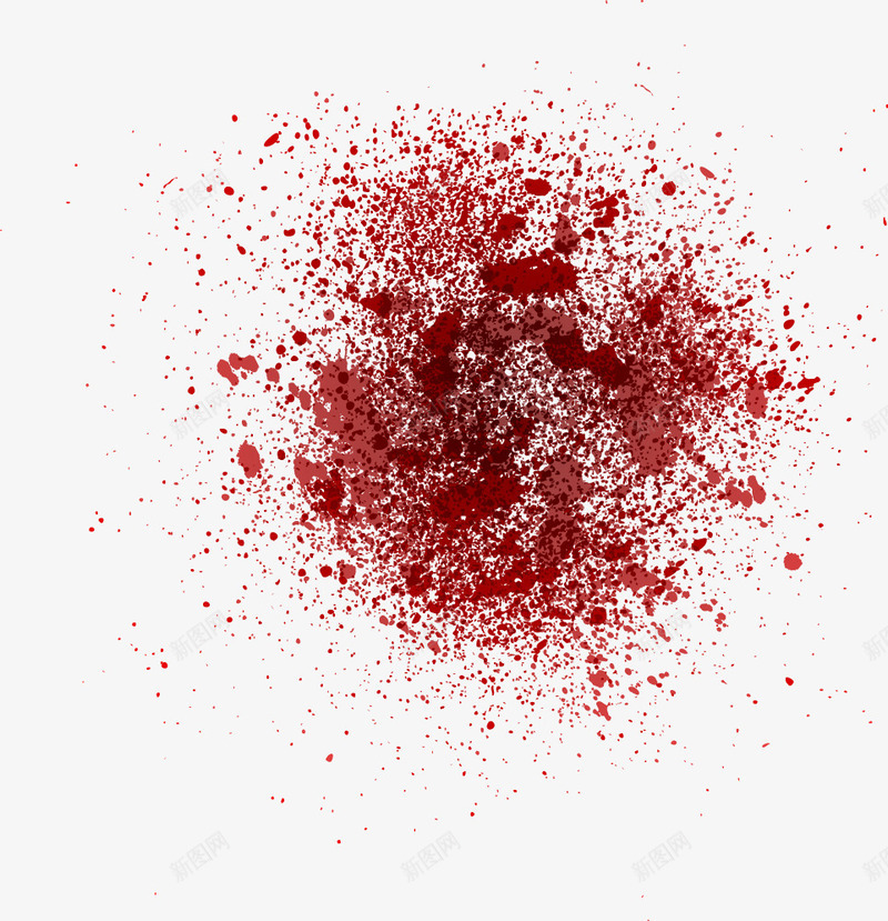 红色墨迹墨点矢量图ai免抠素材_88icon https://88icon.com 墨点 墨迹 红色 矢量图