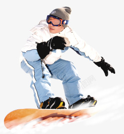 人物滑雪图素材