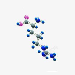 实验医疗背景蛋白质分子高清图片