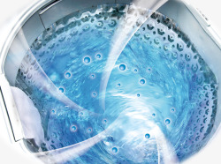洗衣机水流漩涡素材