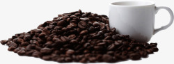 高端咖啡豆素材