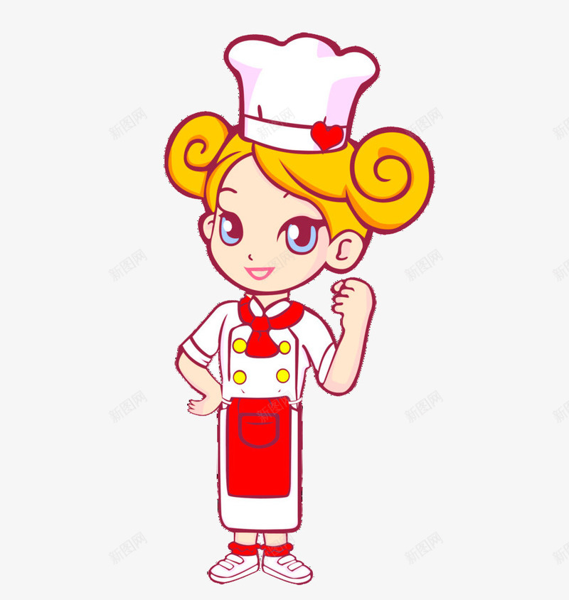 美女卡通厨师png免抠素材_88icon https://88icon.com 卡通 厨师 手绘卡通厨师 美女