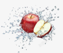 洗水果清洗苹果高清图片