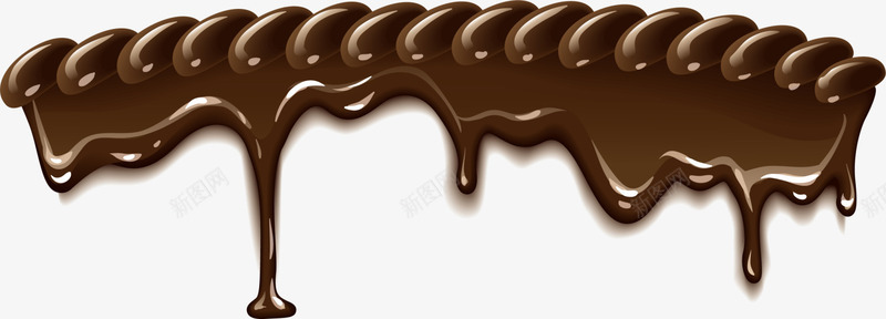 咖啡色美味汁液png免抠素材_88icon https://88icon.com 咖啡色汁液 巧克力 巧克力汁 甜品店 美味甜品 美食 食物