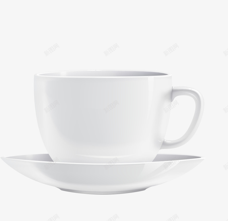 白色的咖啡杯png免抠素材_88icon https://88icon.com png素材 咖啡杯 杯托 白色
