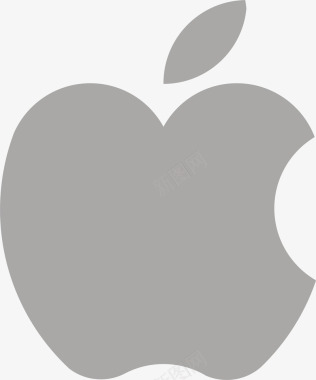 灰色框框logoApple图标图标