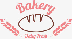 bakery简约面包标签高清图片