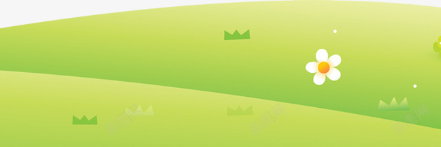 卡通小花绿草地png免抠素材_88icon https://88icon.com PNG 卡通 小百花 绿色 草地