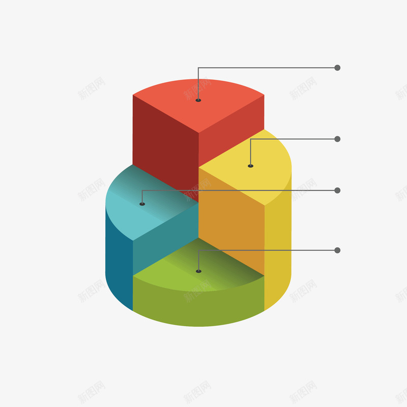 创意立体饼状数据商务PPT矢量图ai免抠素材_88icon https://88icon.com ppt 创意 创意立体 商务 商务创意 商务数据 数据 数据商务 矢量图