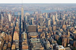 美国纽约美国纽约鸟瞰图高清图片