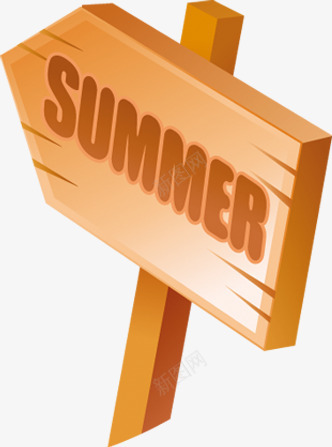 木板指示summer夏天淘宝促销png免抠素材_88icon https://88icon.com summer 促销 夏天 指示 木板