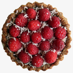 树莓蛋糕素材
