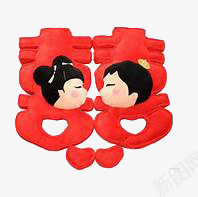 喜艺术字png免抠素材_88icon https://88icon.com 天长地久 婚庆 红色