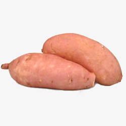 山芋两颗红薯高清图片
