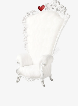白色欧式椅子素材