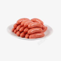 美食香肠大根的热狗火腿肠元素高清图片