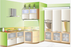 开放式厨房厨房橱柜高清图片