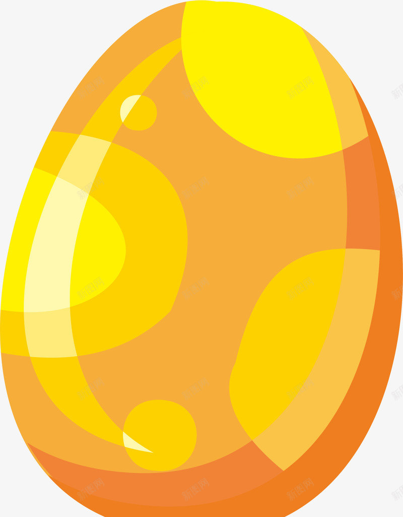 金色卡通鸡蛋png免抠素材_88icon https://88icon.com 卡通彩蛋 彩蛋 敲金蛋 活动 装饰图案 金色鸡蛋 闪耀鸡蛋